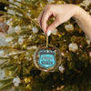 Home Decor Ladies Of The Kraken Glass Ornament, Original Design