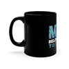 Mug My Heart Belongs To Tolvanen Black Coffee Mug, 11oz