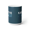 Mug Kartye 52 Seattle Hockey Ceramic Coffee Mug In Boundless Blue, 15oz