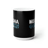 Mug Megna 44 Seattle Hockey Ceramic Coffee Mug In Black, 15oz