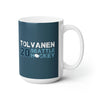 Mug Tolvanen 20 Seattle Hockey Ceramic Coffee Mug In Boundless Blue, 15oz