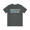 T-Shirt Bjorkstrand 22 Seattle Hockey Grafitti Wall Design Unisex T-Shirt