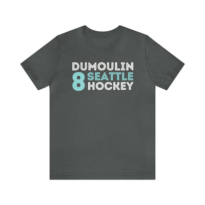 T-Shirt Dumoulin 8 Seattle Hockey Grafitti Wall Design Unisex T-Shirt