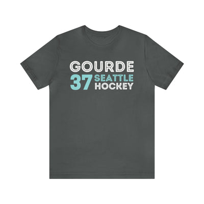 T-Shirt Gourde 37 Seattle Hockey Grafitti Wall Design Unisex T-Shirt