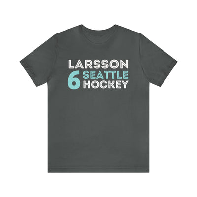 T-Shirt Larsson 6 Seattle Hockey Grafitti Wall Design Unisex T-Shirt