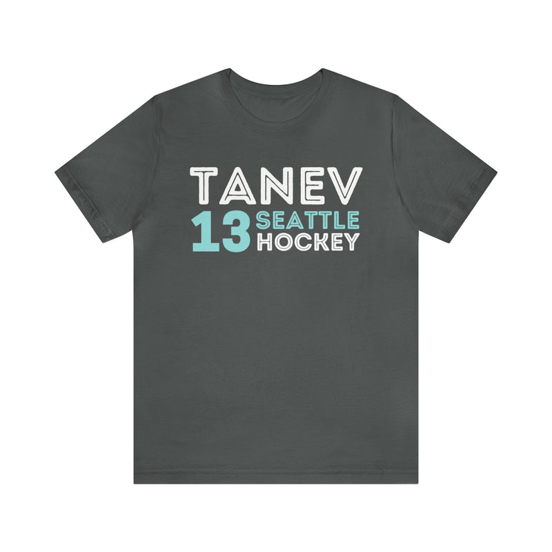 T-Shirt Tanev 13 Seattle Hockey Grafitti Wall Design Unisex T-Shirt