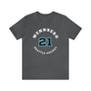 T-Shirt Wennberg 21 Seattle Hockey Number Arch Design Unisex T-Shirt