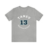 T-Shirt Tanev 13 Seattle Hockey Number Arch Design Unisex T-Shirt