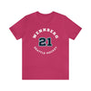 T-Shirt Wennberg 21 Seattle Hockey Number Arch Design Unisex T-Shirt