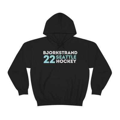 Hoodie Bjorkstrand 22 Seattle Hockey Grafitti Wall Design Unisex Hooded Sweatshirt