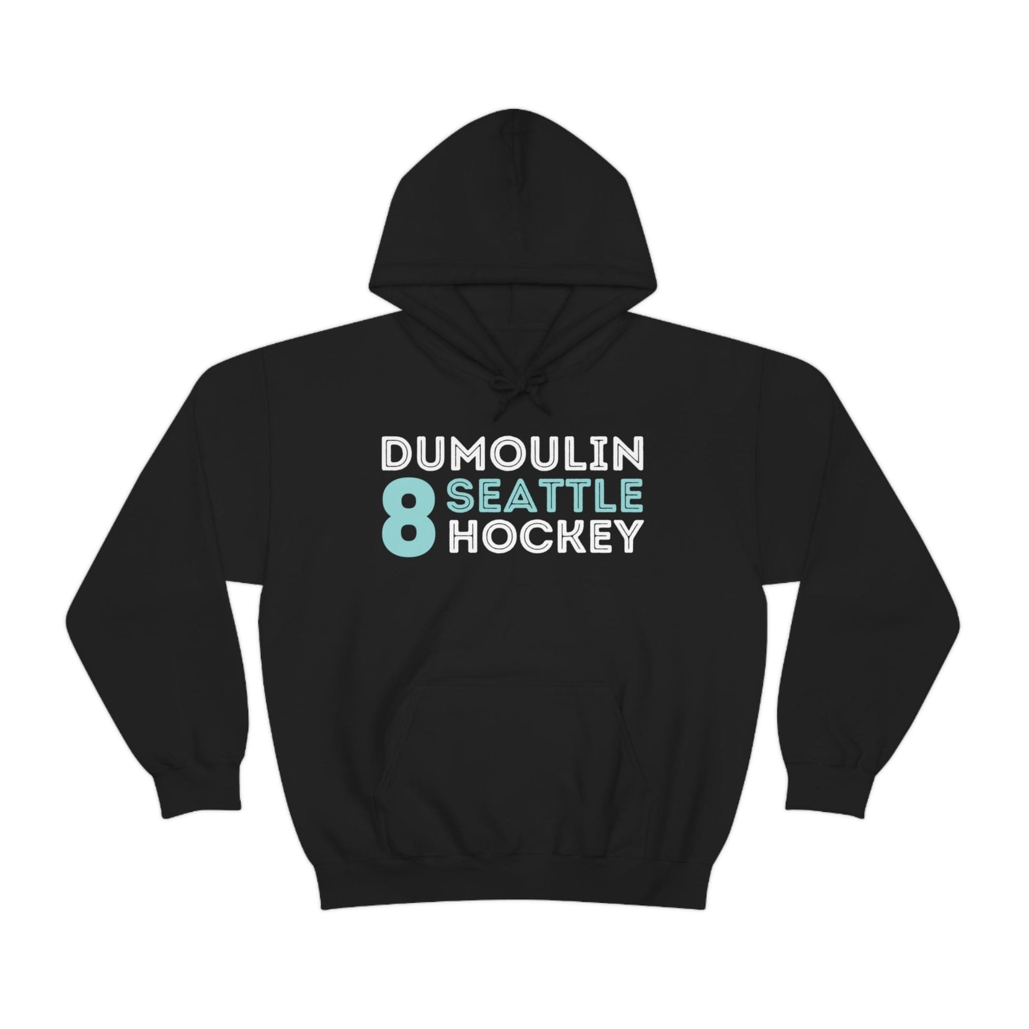 Hoodie Dumoulin 8 Seattle Hockey Grafitti Wall Design Unisex Hooded Sweatshirt