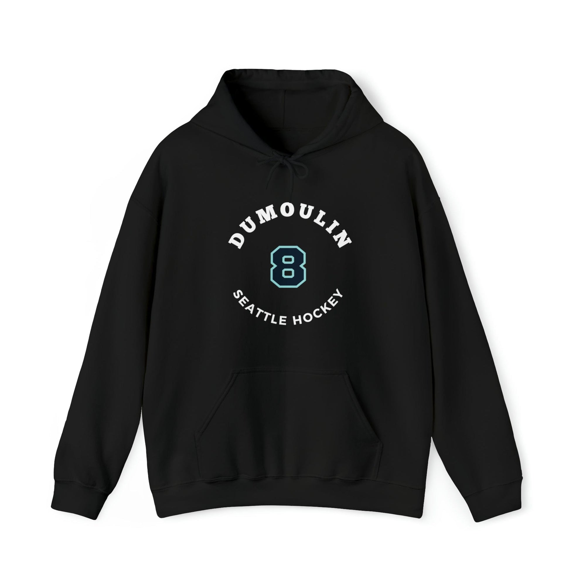 Hoodie Dumoulin 8 Seattle Hockey Number Arch Design Unisex Hooded Sweatshirt