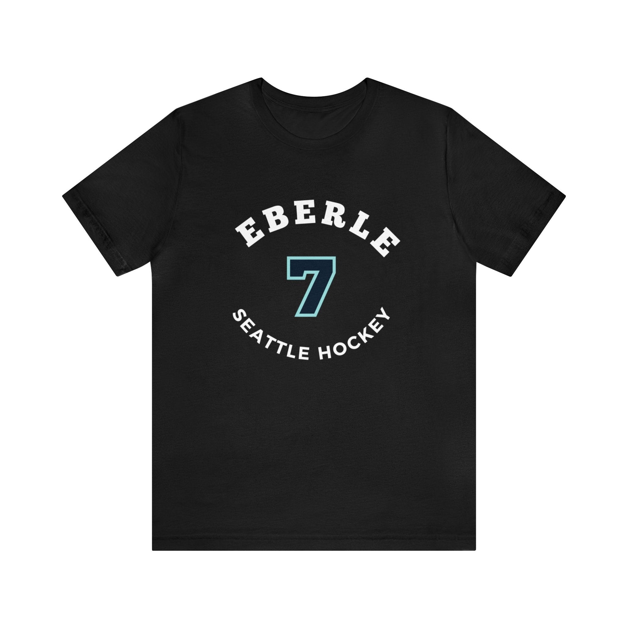 T-Shirt Eberle 7 Seattle Hockey Number Arch Design Unisex T-Shirt