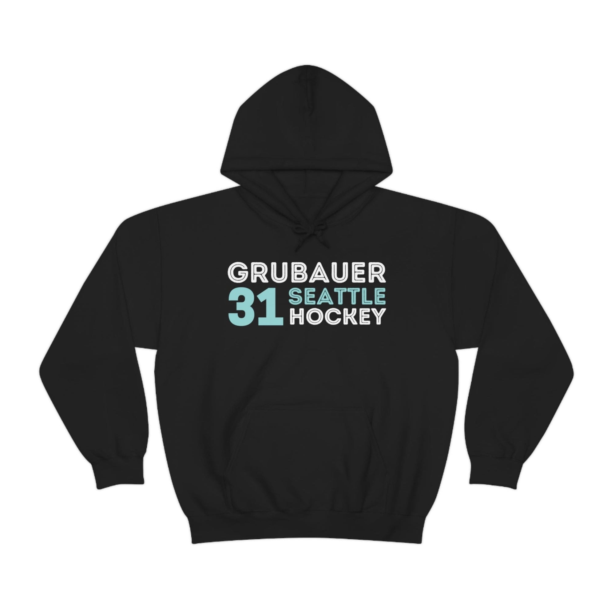 Hoodie Grubauer 31 Seattle Hockey Grafitti Wall Design Unisex Hooded Sweatshirt