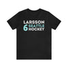 T-Shirt Larsson 6 Seattle Hockey Grafitti Wall Design Unisex T-Shirt