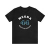 T-Shirt Megna 44 Seattle Hockey Number Arch Design Unisex T-Shirt