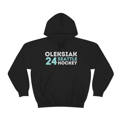 Hoodie Oleksiak 24 Seattle Hockey Grafitti Wall Design Unisex Hooded Sweatshirt