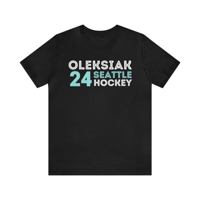 T-Shirt Oleksiak 24 Seattle Hockey Grafitti Wall Design Unisex T-Shirt