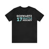 T-Shirt Schwartz 17 Seattle Hockey Grafitti Wall Design Unisex T-Shirt