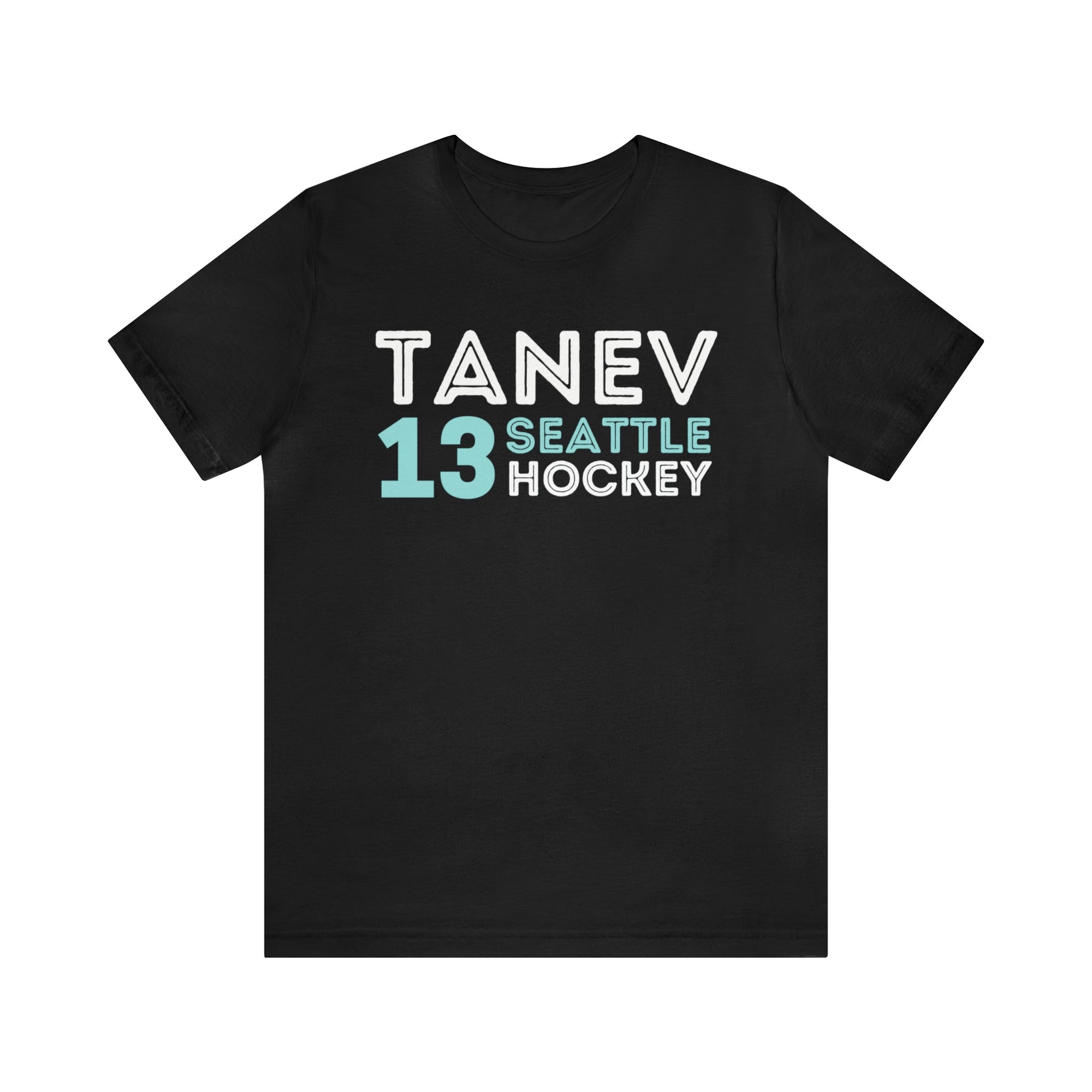 T-Shirt Tanev 13 Seattle Hockey Grafitti Wall Design Unisex T-Shirt