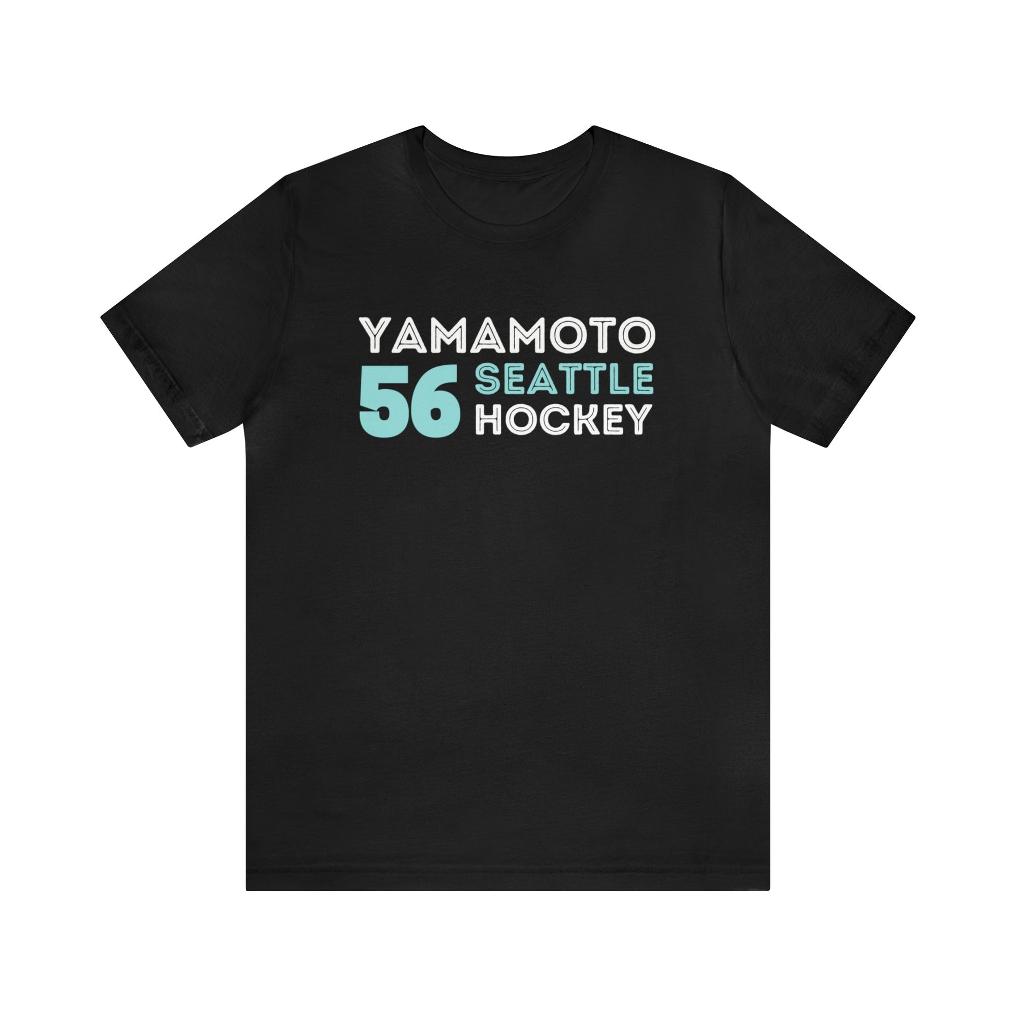 T-Shirt Yamamoto 56 Seattle Hockey Grafitti Wall Design Unisex T-Shirt