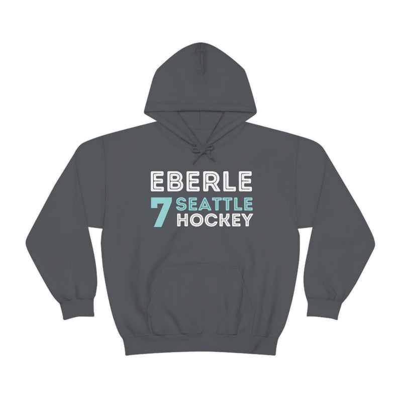 Hoodie Eberle 7 Seattle Hockey Grafitti Wall Design Unisex Hooded Sweatshirt