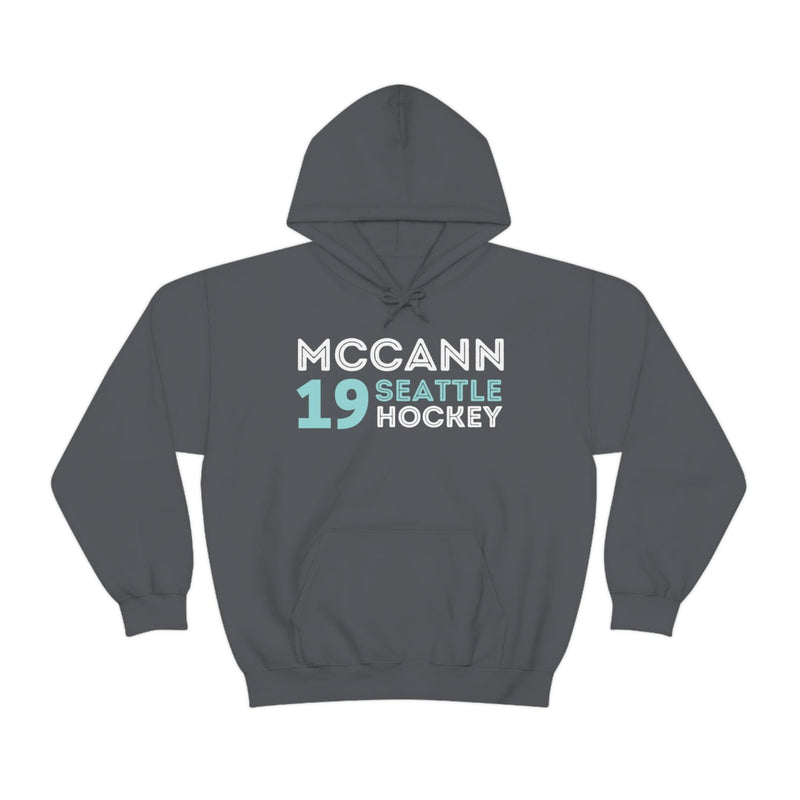 Hoodie McCann 19 Seattle Hockey Grafitti Wall Design Unisex Hooded Sweatshirt