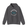 Hoodie Oleksiak 24 Seattle Hockey Number Arch Design Unisex Hooded Sweatshirt