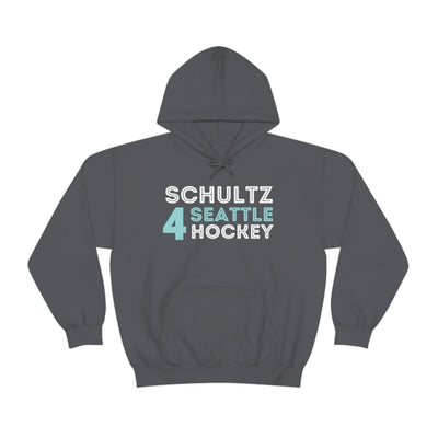 Hoodie Schultz 4 Seattle Hockey Grafitti Wall Design Unisex Hooded Sweatshirt