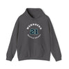 Hoodie Wennberg 21 Seattle Hockey Number Arch Design Unisex Hooded Sweatshirt