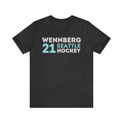 T-Shirt Wennberg 21 Seattle Hockey Grafitti Wall Design Unisex T-Shirt
