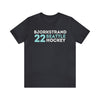 T-Shirt Bjorkstrand 22 Seattle Hockey Grafitti Wall Design Unisex T-Shirt