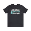 T-Shirt Larsson 6 Seattle Hockey Grafitti Wall Design Unisex T-Shirt