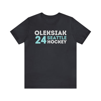 T-Shirt Oleksiak 24 Seattle Hockey Grafitti Wall Design Unisex T-Shirt