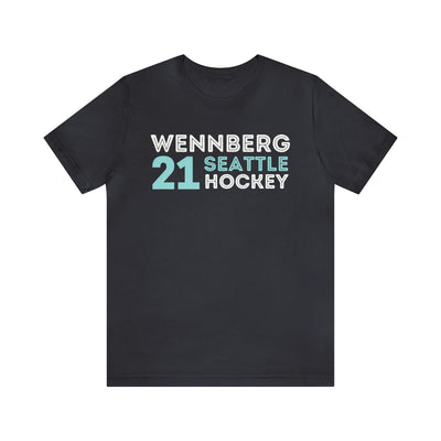 T-Shirt Wennberg 21 Seattle Hockey Grafitti Wall Design Unisex T-Shirt