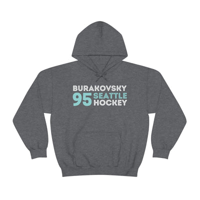 Hoodie Burakovsky 95 Seattle Hockey Grafitti Wall Design Unisex Hooded Sweatshirt