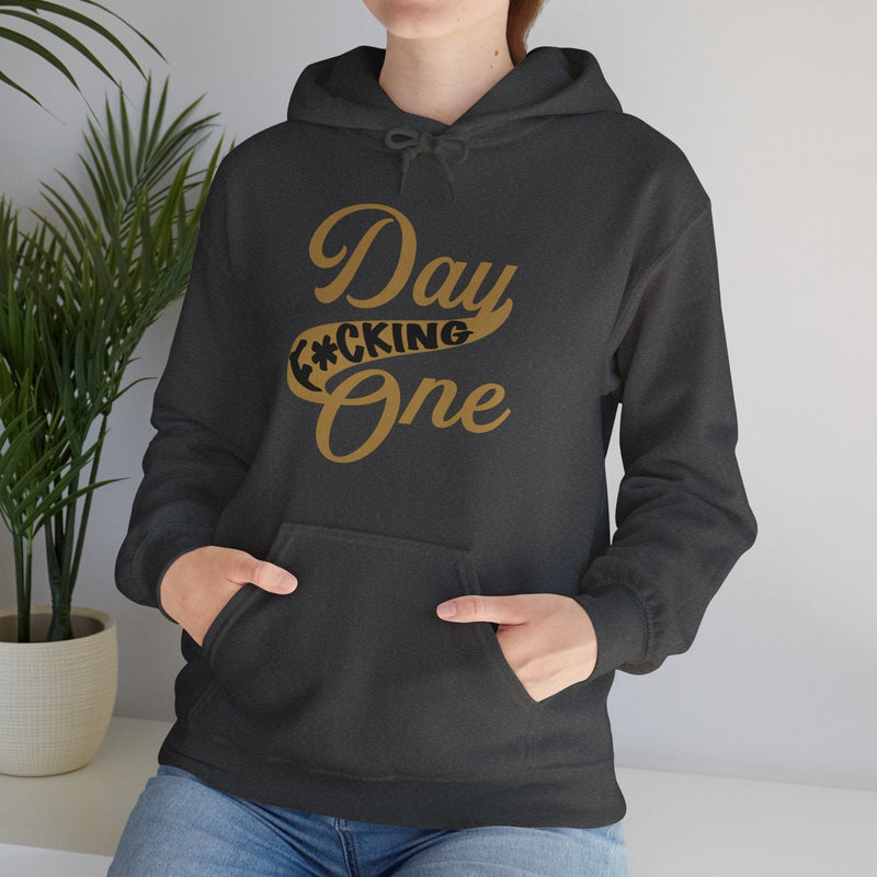 Hoodie "Day F*cking One" Vegas Golden Knights Fan Retro Design Unisex Hoodie