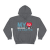 Hoodie My Heart Belongs To Kartye Seattle Hockey Unisex Hooded Sweatshirt