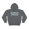 Hoodie Oleksiak 24 Seattle Hockey Grafitti Wall Design Unisex Hooded Sweatshirt