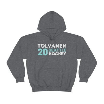 Hoodie Tolvanen 20 Seattle Hockey Grafitti Wall Design Unisex Hooded Sweatshirt