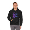 Hoodie "Day F*cking One" Retro Design Gradient Colors Unisex Hoodie