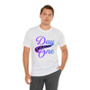 T-Shirt "Day F*cking One" Retro Design Gradient Colors Unisex T-shirt