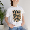 T-Shirt "Day F*cking One" Vegas Golden Knights Fan Gold Design Unisex T-Shirt (FRONT DESIGN ONLY)