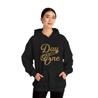 Hoodie "Day F*cking One" Vegas Golden Knights Fan Retro Design Unisex V-neck Hoodie