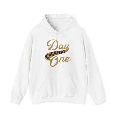 Hoodie "Day F*cking One" Vegas Golden Knights Fan Retro Design Unisex V-neck Hoodie