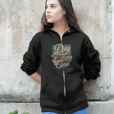 Hoodie "Day F*cking One" William Karlsson Parade MVP Unisex Full Zip Hoodie