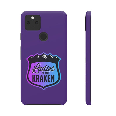 Phone Case Ladies Of The Kraken Gradient Colors Snap Phone Case In Purple