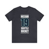 T-Shirt McCann 19 Seattle Hockey Black Vertical Design Unisex T-Shirt