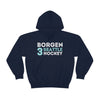 Hoodie Borgen 3 Seattle Hockey Grafitti Wall Design Unisex Hooded Sweatshirt