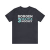 T-Shirt Borgen 3 Seattle Hockey Grafitti Wall Design Unisex T-Shirt